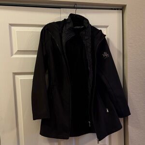 Lauren Ralph Lauren Black Trench Coat